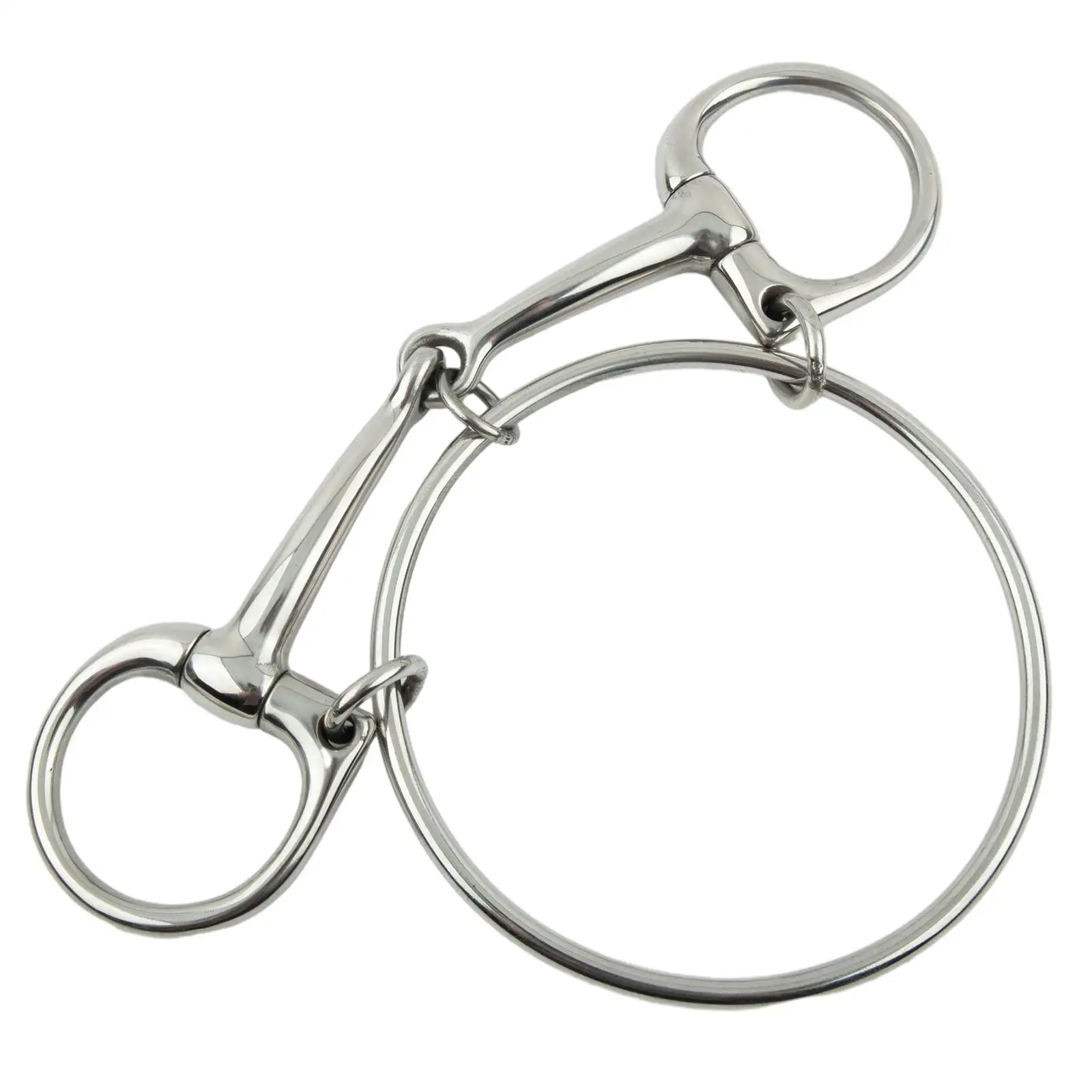 Saddles Horse Bit Stainless Steel Tack Bits Accessories 12.5cm Length 1pc Tool Polished Parts Sporting Goods Brand New