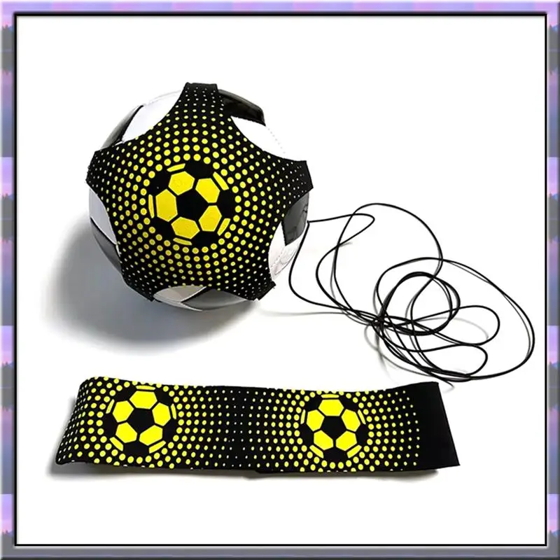 حزام ركلة كرة القدم الجديد من ABJX، تدريب متكرر سريع، كرة تحكم لتمرير الأطفال، تدريب باللون الأسود