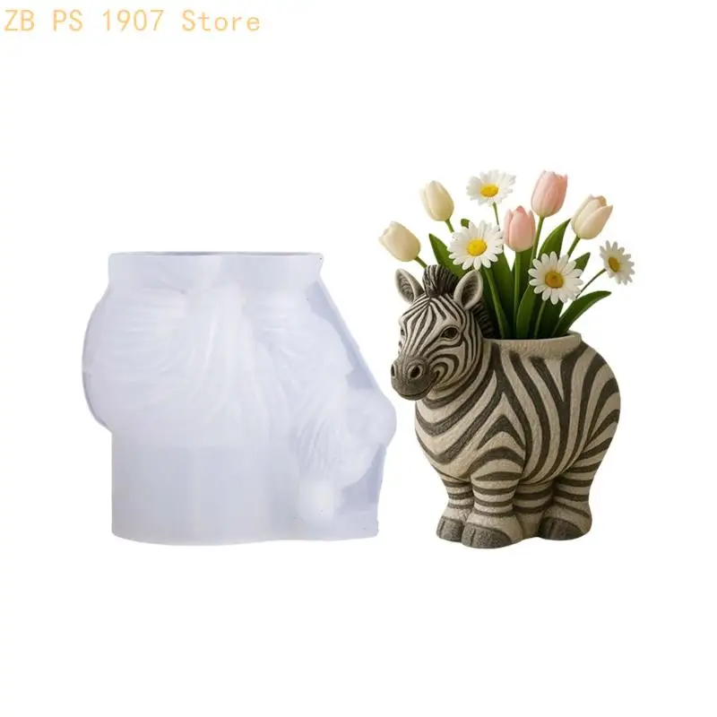 

Unique Resin Containers Molds Small Plant Holder Mold Perfect for Artistic Gifts 55KA