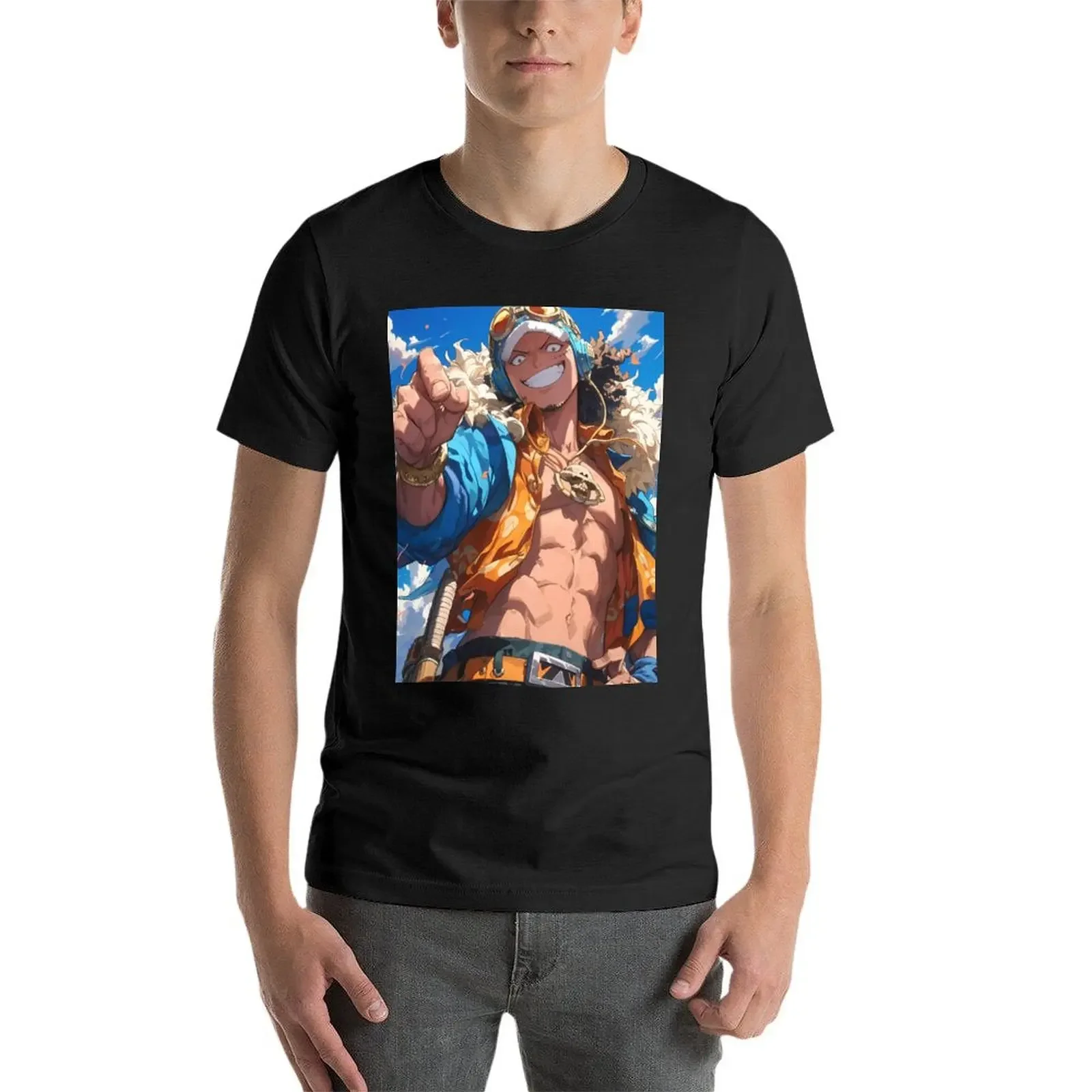 God Usopp: The Legend Behind the Slingshot T-Shirt valentines clothes funny shirt cotton cute tops mens tall t shirts