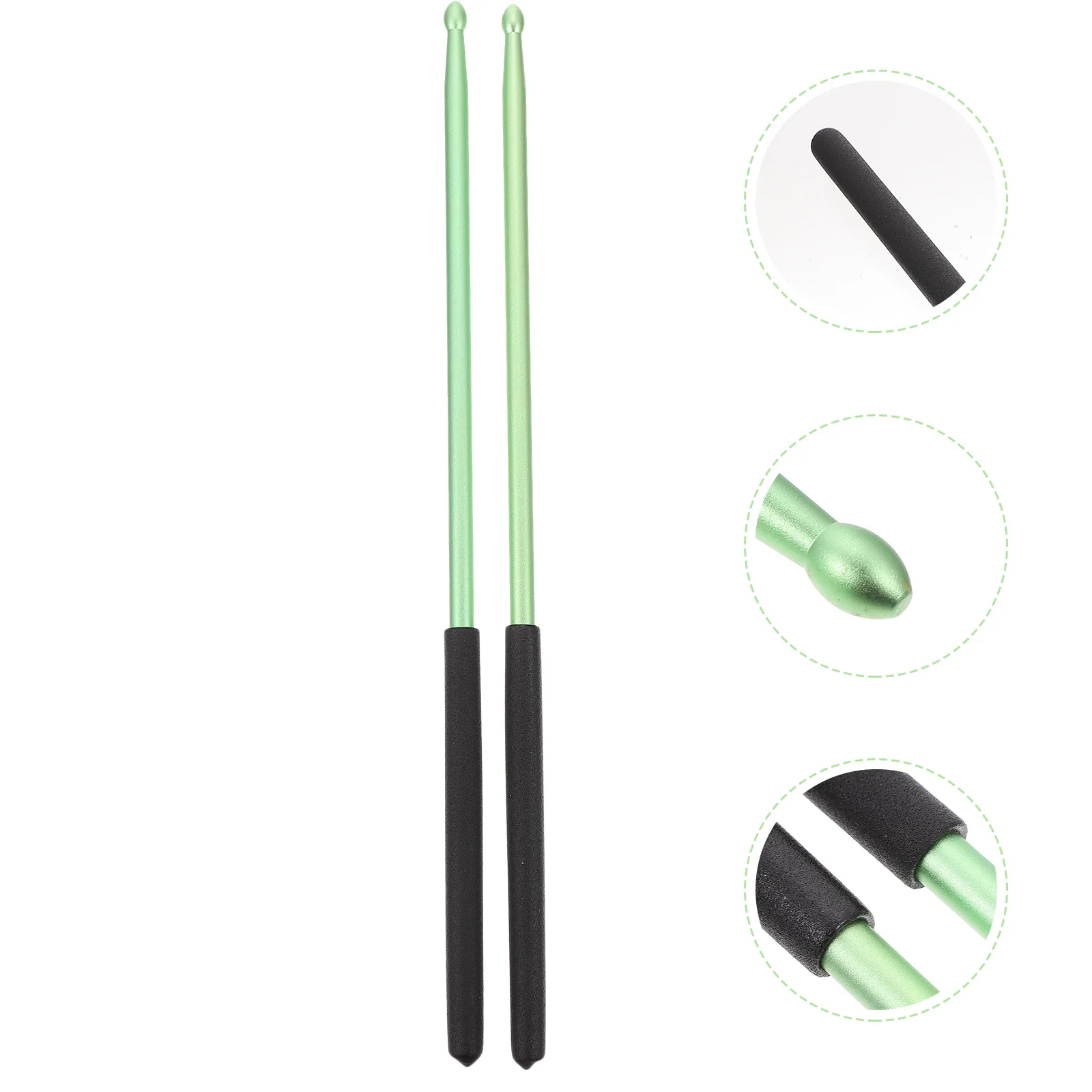 

2 Pcs Drumstick Aluminum Drumsticks Percussion Accessory Electronic