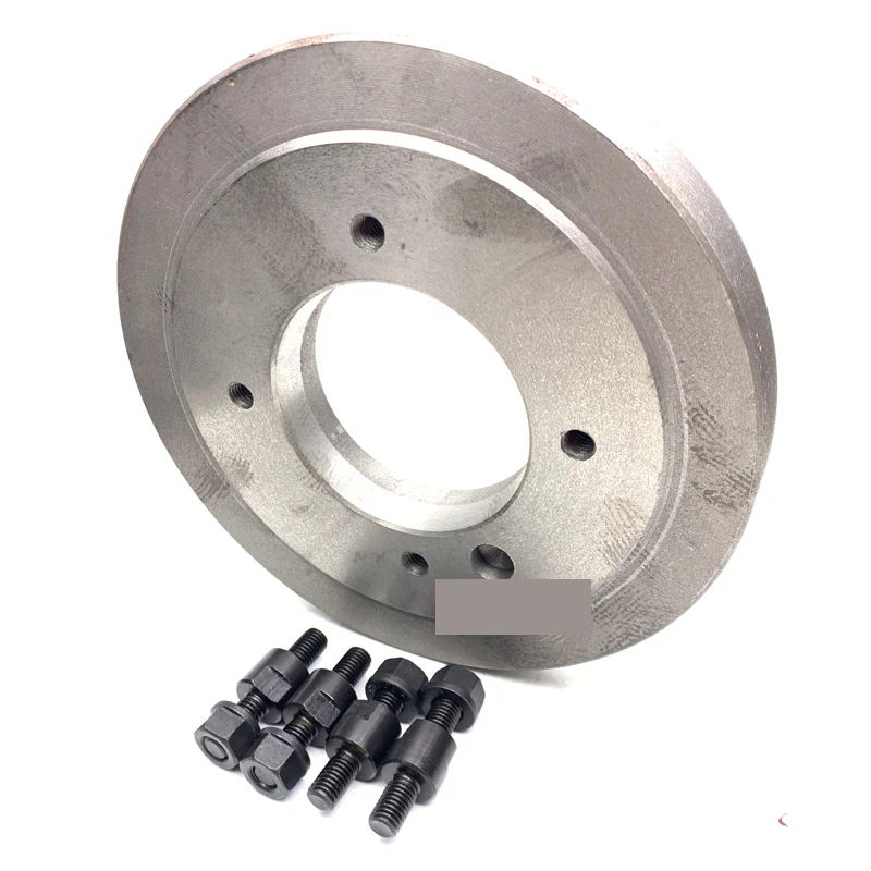 250/C6 Lathe Flange Connecting Plate/transition Plate Can Be Equipped with Three-jaw/four-jaw Single-action Chuck 200 250