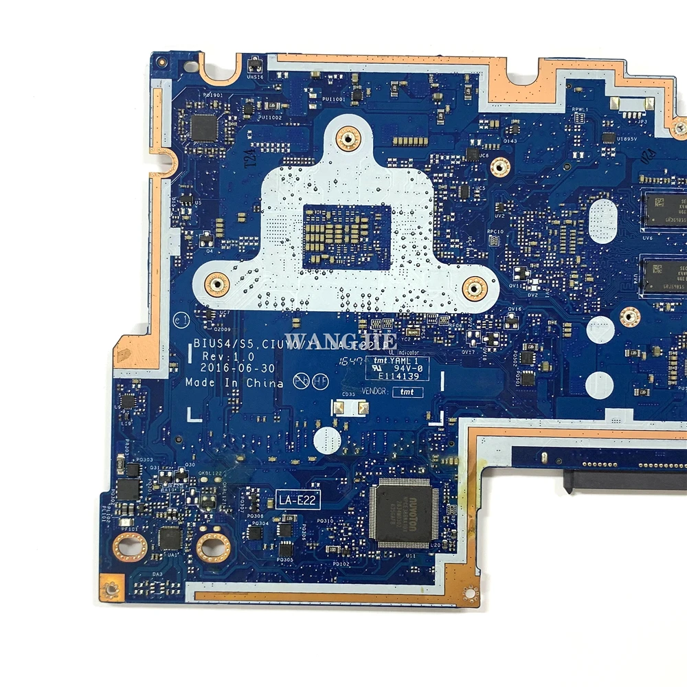 Imagem -06 - Placa-mãe do Portátil para Lenovo Ideapad 51014ikb 5b20m32823 La-e221p I57200u Cpu Gpu 2g 100 Testado ok