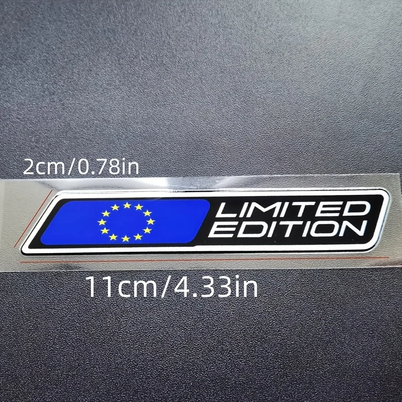 2pcs 4pcs/1set European Union Flag Vinyl Car Decal Sticker Waterproof for Window Bumper Motorcycle Helmet