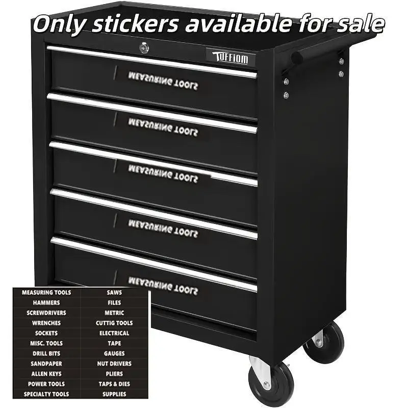 22-Piece Heavy Industrial Strength Duty Tool Box Finisher, Craftsman Compatible, Durable Adhesives for Garage & Studio Finishing