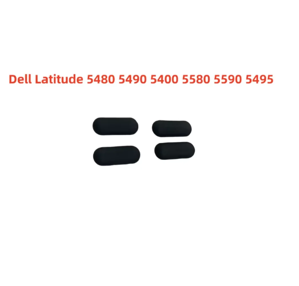 4 шт. резиновые ножки для ноутбука Dell Latitude 5480 5490 5400 5580 5590 5495, нижняя крышка, резиновый нескользящий бампер, подставка для ног
