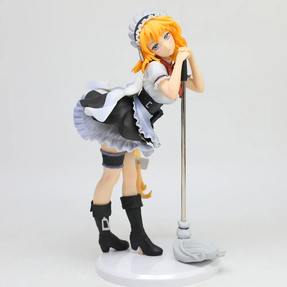 Saophea G36 Maid With Broom Ver. Ecchi Figure, Sexy Anime Girl Figurine, Waifu Action Figure Collectible Statue view 5