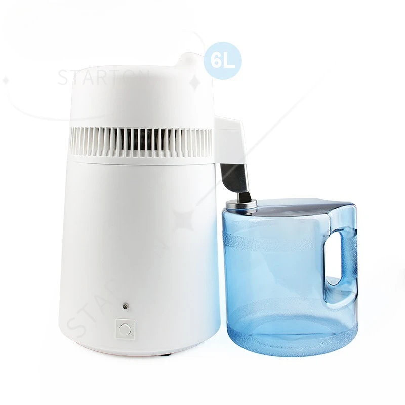 Plastic Jug Water Distilled Machine Dispenser Drinking Purifier Dental Distillation Equipment EU US Plug