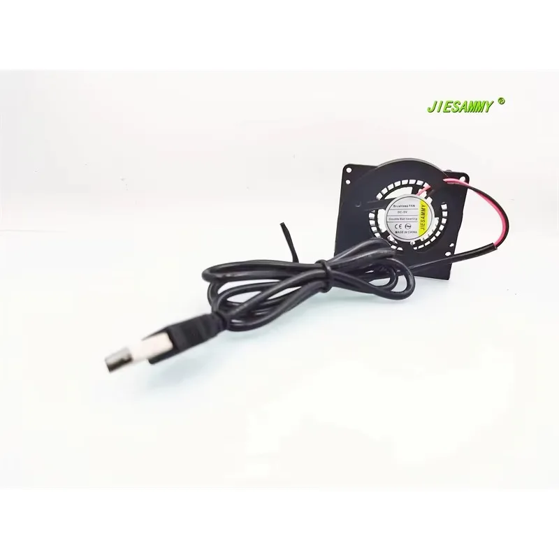 

Турбонагнетатель JIESAMMY 5008, контроль температуры корпуса, ШИМ-ноутбук, 5 см, 8 мм, тонкий медный сердечник, вентилятор 5 В