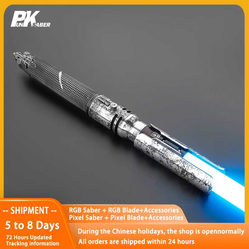 PunkSaber Lightsaber Neopixel Jedi Laser Sword Heavy Dueling Sensitive Smooth Infinite Changing Hitting Sound Light Saber Toys