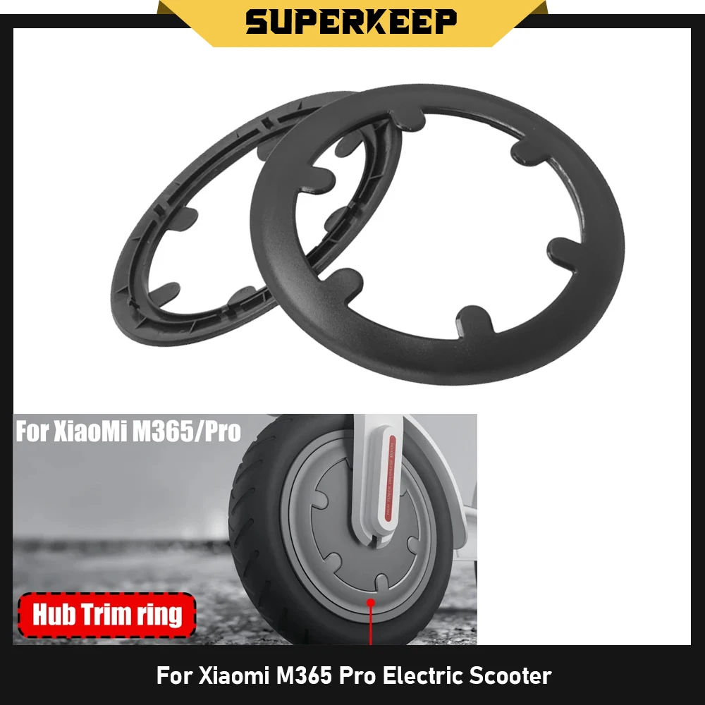 Wheel Tyre Plastic Decorative Cover for Xiaomi M365 Pro Electric Scooter Engine Motor Hub Trim Ring Repair Replace Parts