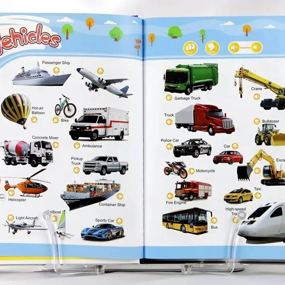 جديد 0-6 سنوات من المفردات نقاط القراءة النسخة الإنجليزية مع الصوت في مرحلة الطفولة المبكرة كتاب الكلام التنوير الإنجليزي الطبيعي