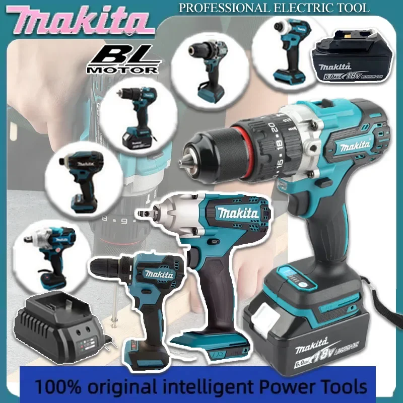 

Makita Impact Driver Rechargeable Screwdriver Various Models of Portable Cordless Power Tool For 18VLi-Ion Battery