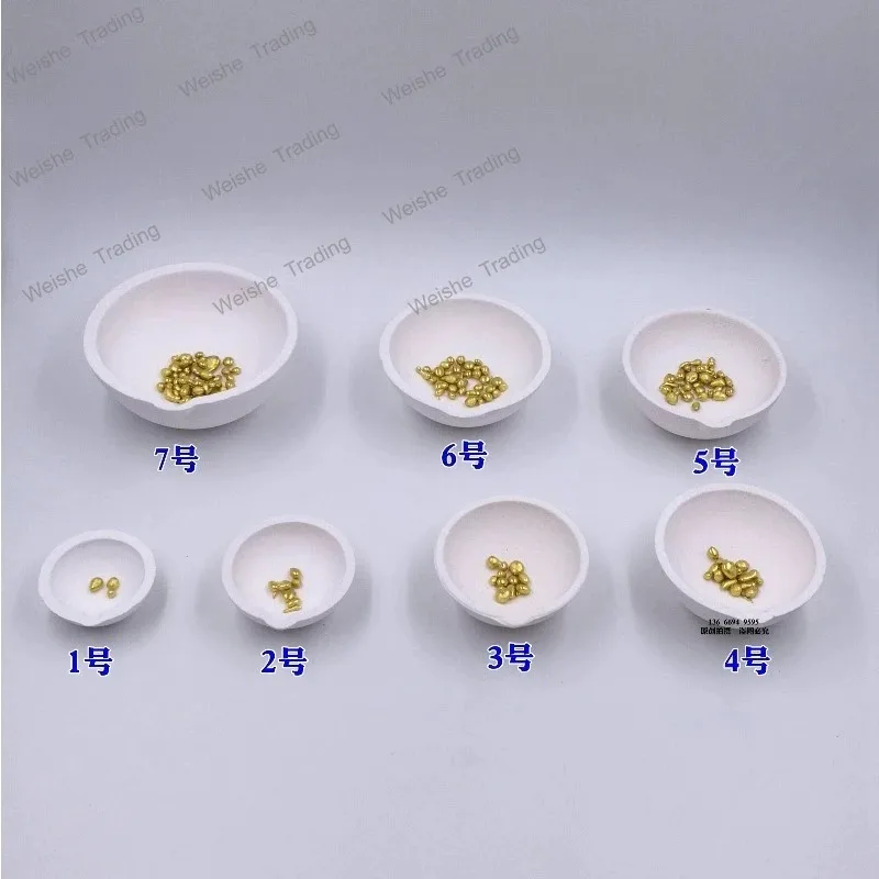 

Melting gold bowl, quartz bowl, gold and silver jewelry, gold melting and refining crucible