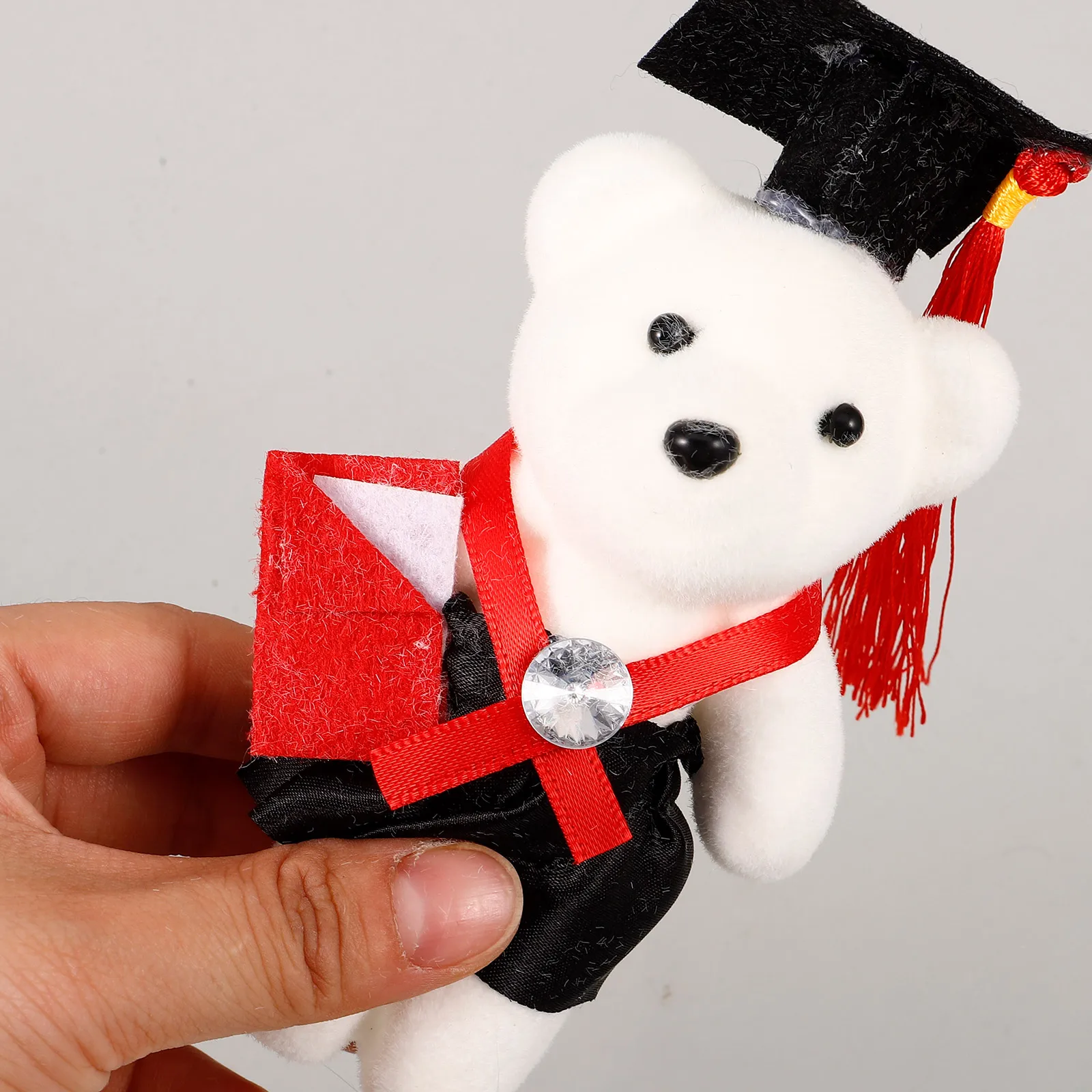 

5pcs Bear Flower Bouquet Decorations Commencement Ceremony Ornament Graduation Craft Bouquet Bears Gift Box Decor Bear For
