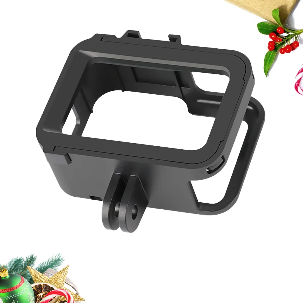 

Side Opening Shock-Resistant Wear-Resistant Housing Case Black Compatible for Gopro Hero8 Protective Frame Easy Install Remove