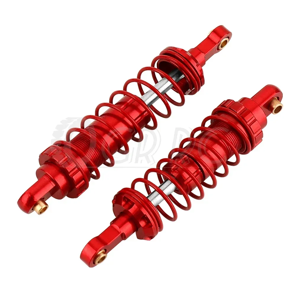 Amortiguador delantero y trasero de Metal, 4 Uds., para 1/14 MJX Hyper Go 14209 14210 14510B RC, piezas de mejora de aleación de coche