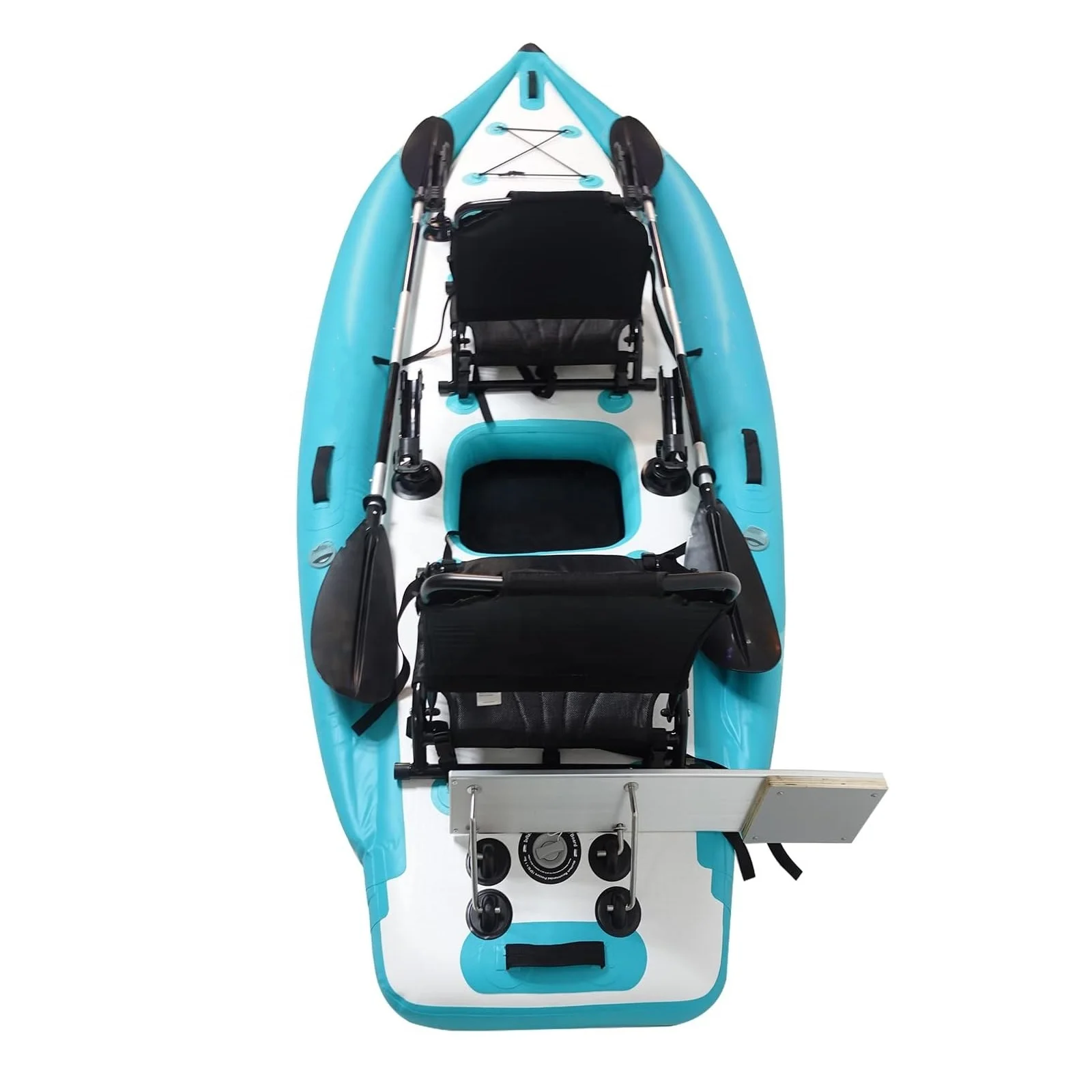 Airo 12FT Large Inflatable Fishing Kayak, Drop Stitch Floor