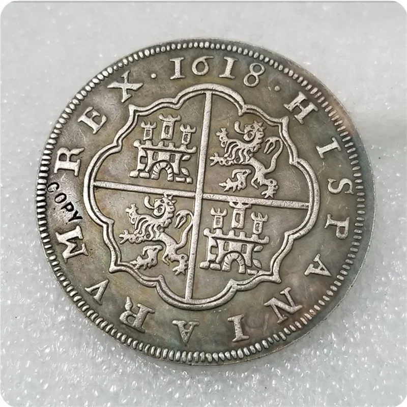 1618 SPAIN COIN COPY Challenge Pocket Coins Christmas Gifts