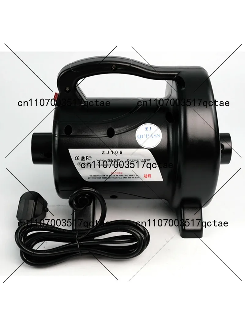 

ZJ106 1200W 220V hot selling Marine high pressure inflatable tent inflatable boat inflatable boat pump