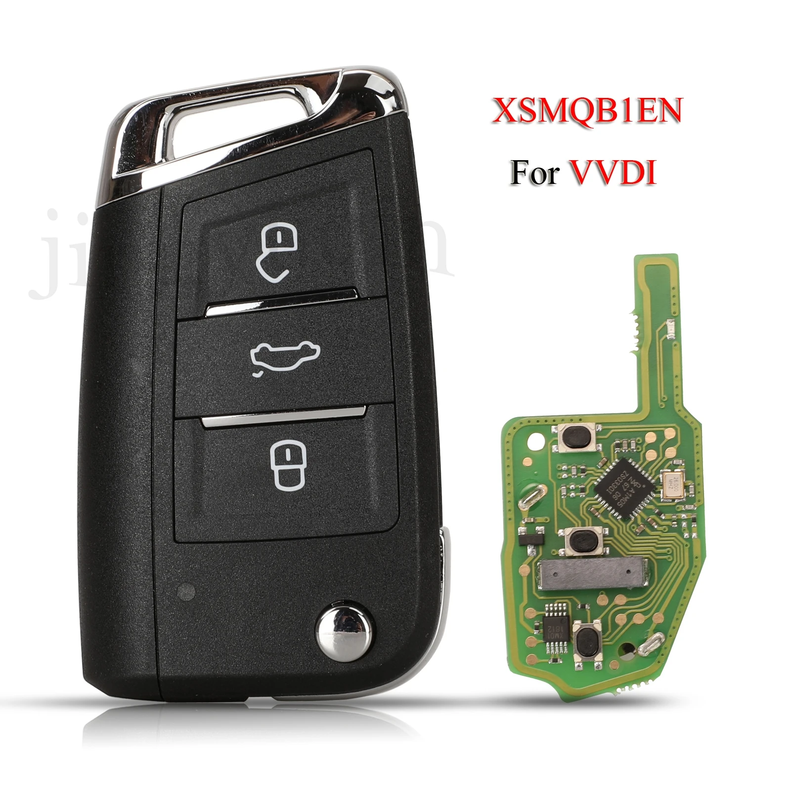 

jingyuqin XSMQB1EN VVDI Remote Smart Car Key English Version Xhorse Series Universal Remote Control 3Buttons For VVDI Key Tool