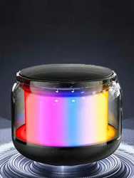 New cool multi-functional Bluetooth speaker, high life bright color science fiction car small speaker