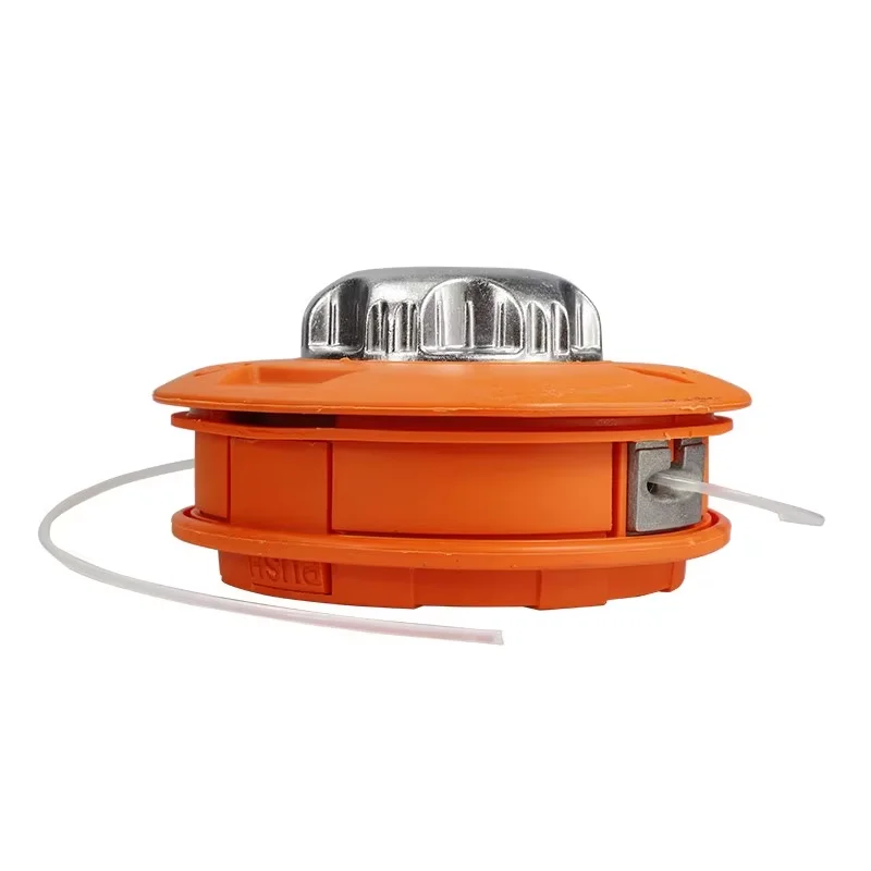 1pcs Trimmer Head Aluminum Alloy Ouma Style Quick‑Load Wear‑Resistant Universal Replacement for Lawn Mower Grass Trimmer