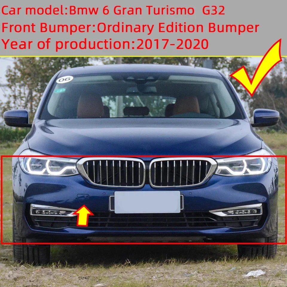 المصد الأمامي سحب هوك قذيفة العين غطاء لسيارات BMW 6 GT G32 2017 2018 2019 2020 جودة عالية الديكور غطاء مقطورة غطاء رسمت #2