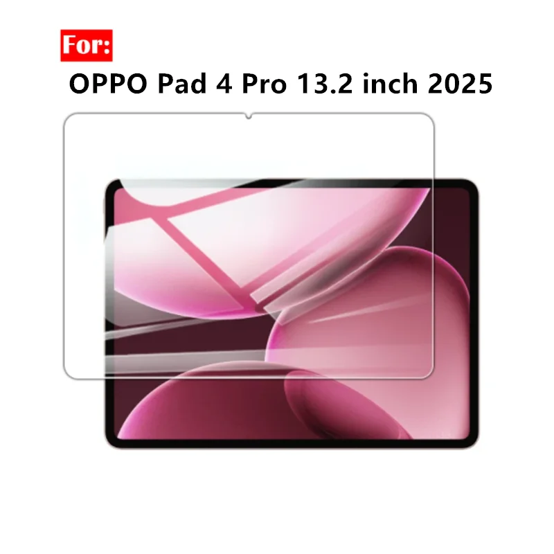 

2 шт. пленка из закаленного стекла для OPPO Pad 4 Pro 13,2 дюйма 2025 HD Защитная пленка для экрана против царапин OPD2409 iPad Tablet Аксессуары пленка