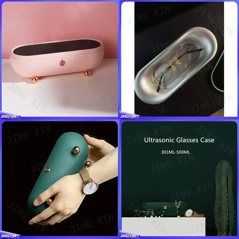Custom for Portable Ultrasonic Cleaner Machine for Makeup Brushes Jewelry Glasses Watch Home Business Use Deep Cleaning
