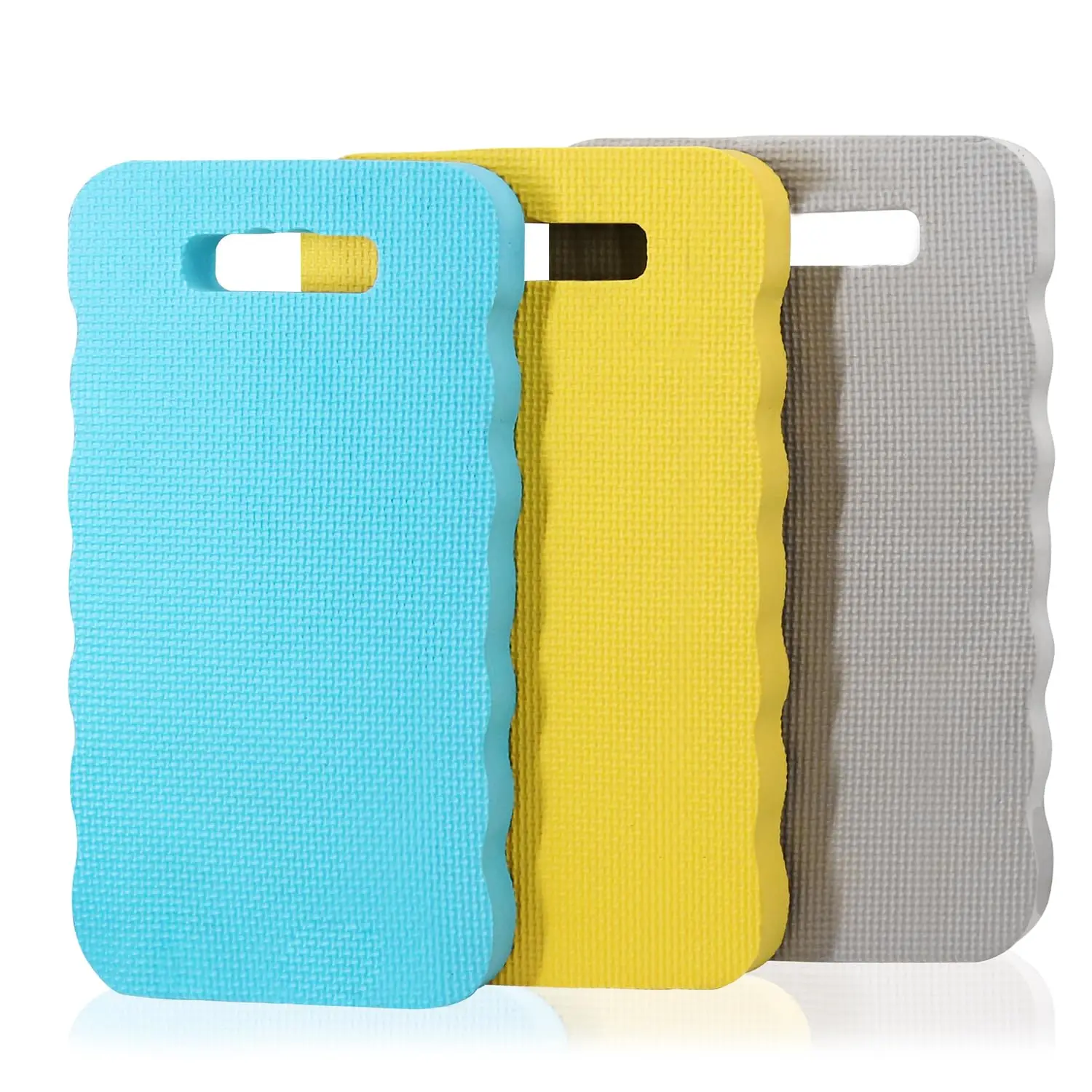 

Набор из 3-х сверхшироких (8,66 дюйма) водонепроницаемых ковриков для садоводства, йоги и уборки, ярких цветов