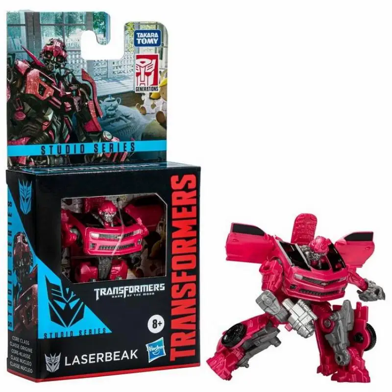 Original In Stock Hasbro 8cm Action Figure Transformers Dark of the Moon Studio Series Scout Laserbeak Anime Model Toy Gifts