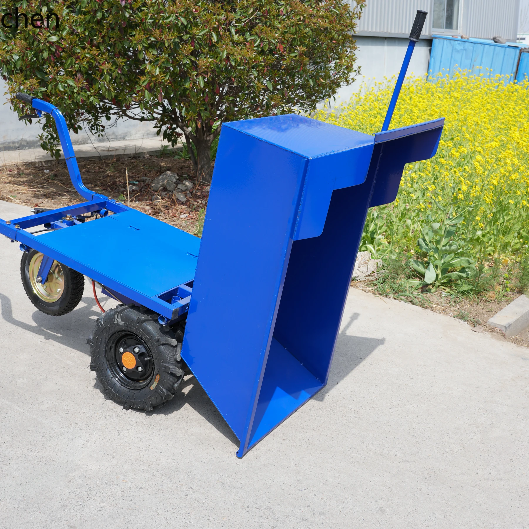 ZML electric three-wheeled trolley mountain climbing cart agricultural electric tricycle