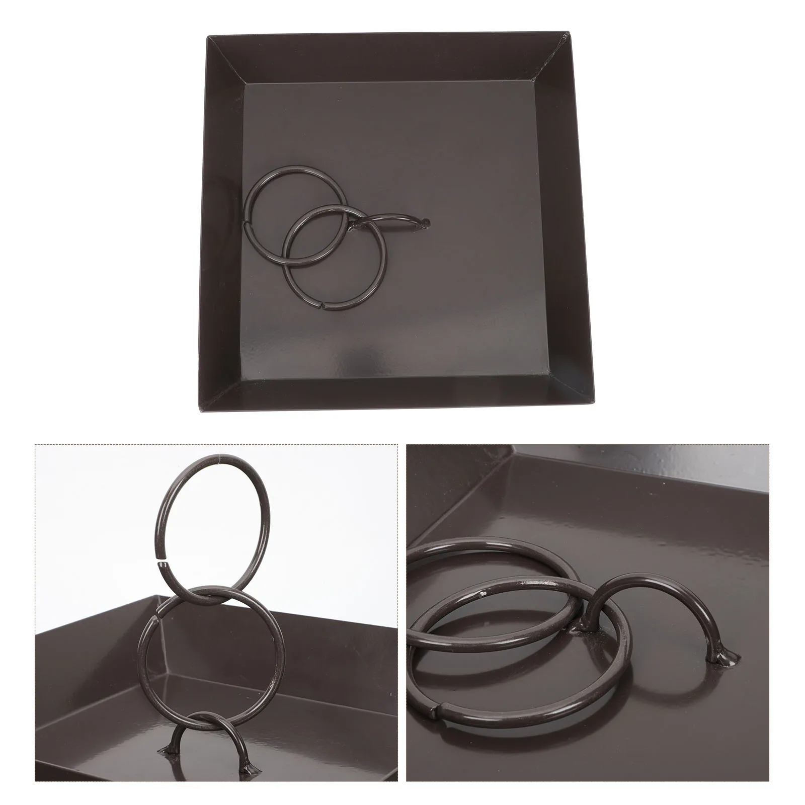 

Rainwater Chain Drainage Basin Decorative Catch for Chains Anchor Basins Outdoor Container Waterproof Durable Garden Sprinkler