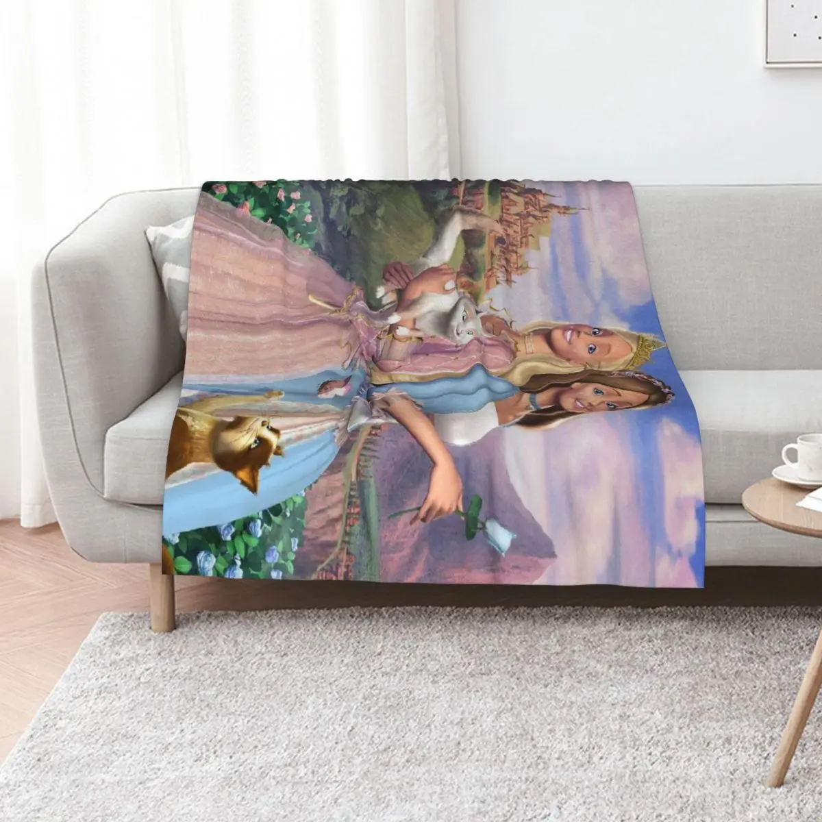 Princess and the Pauper Throw Blanket for babies warm for winter Thermal Blankets For Baby Moving wednesday Blankets
