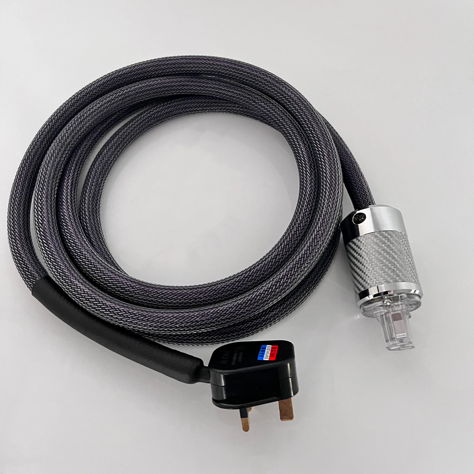 HiFi Audio Preffair AC-Stromkabel mit US/EU/UK-Version Steckern C15 Buchsen für Leistungsverstärker-Lautsprecher – Detail 5