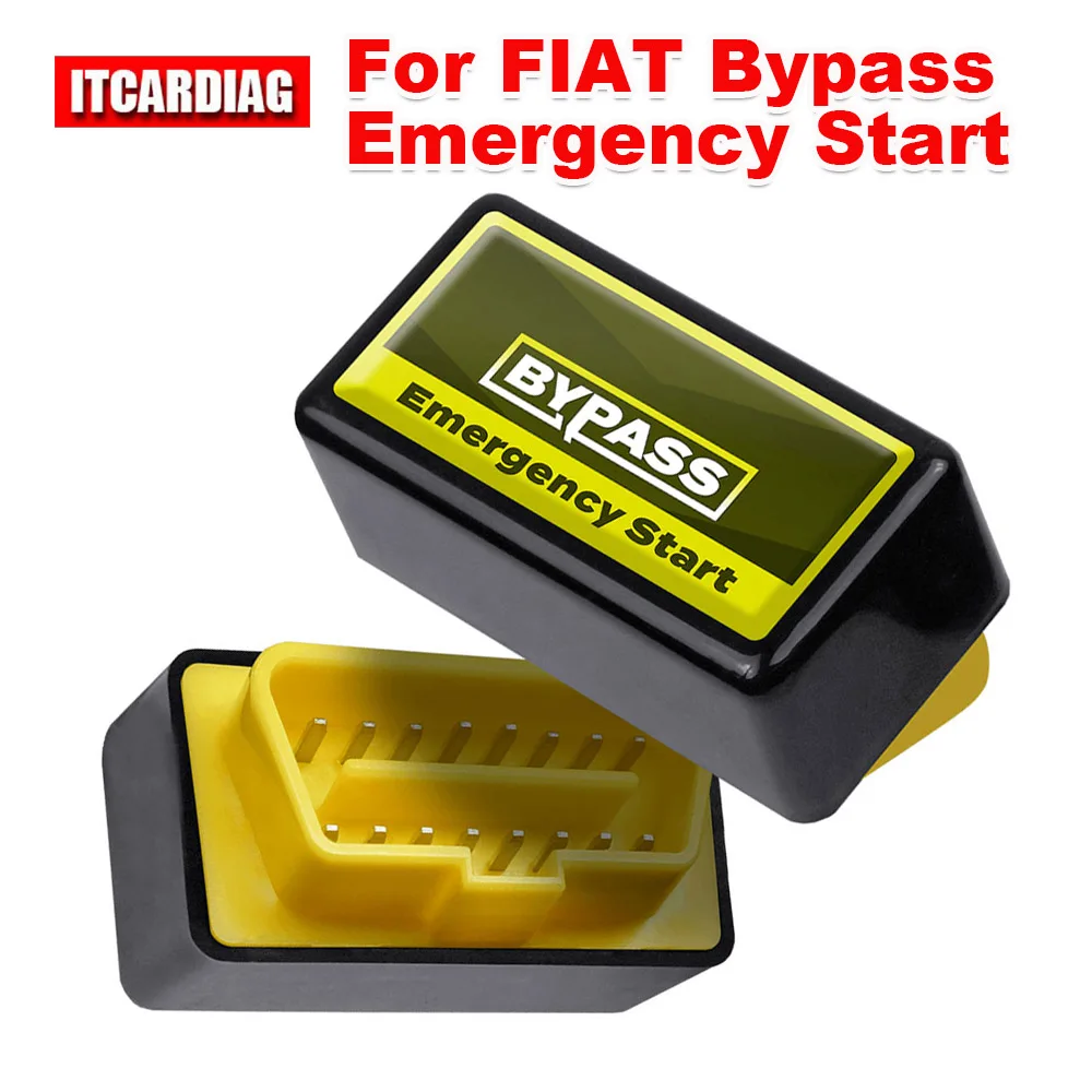 For FIAT Bypass Emergency Start Plug and Start IMMO OFF Diagnostic Tools Auto Repair OBD2 By Pass For FIAT Anti-theft Cancel