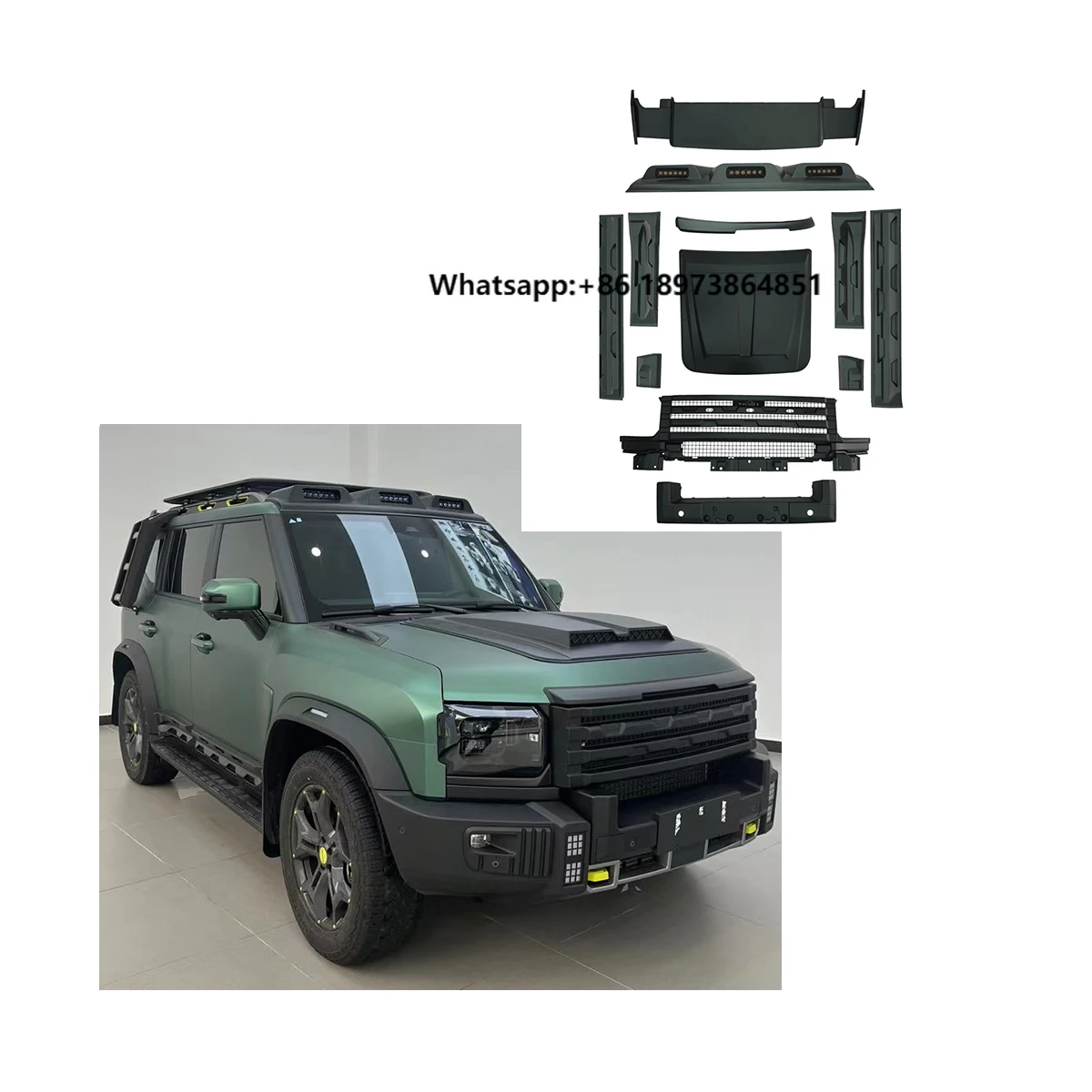 

Car Facelift Bodykit for Jetour Traveler T2 Accessories Automatic Off-road Vehicle Fuel Cars Chery for Jetour Traveller T2 SUV