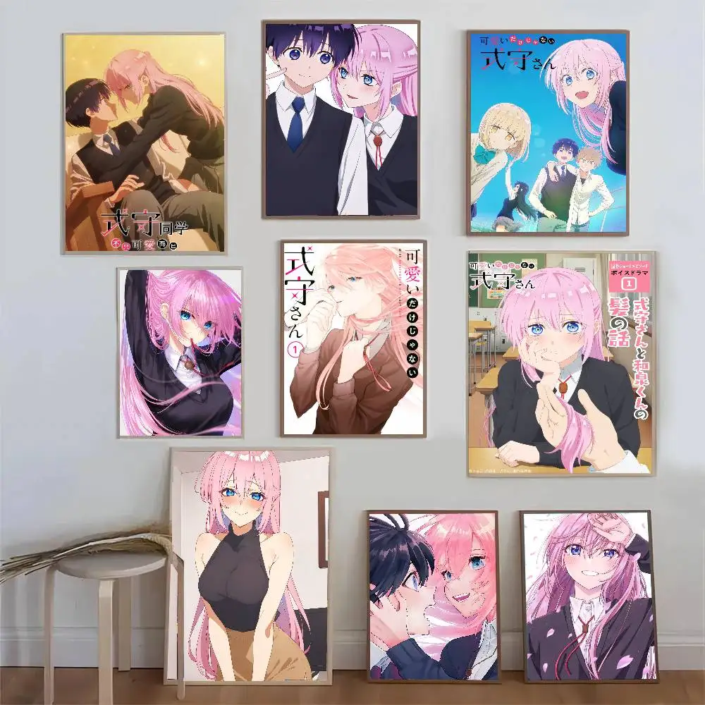 Shikimoris Not Just A Cutie Anime Poster Poster Mural For Living Room Bedroom Wall Office Wall Decor Gift For Friends Unframed