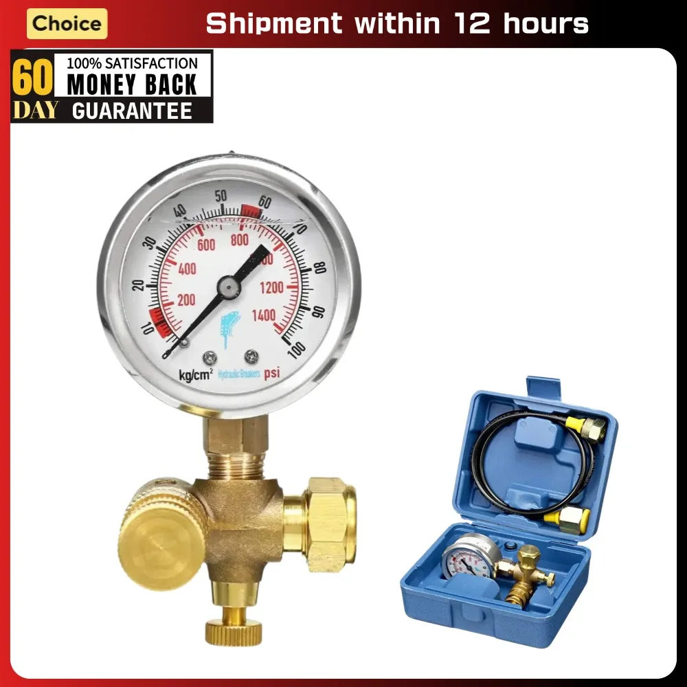 Комплект для зарядки азота, устройство для Soosan Furukawa, гидравлический молоток, манометр, гидравлический молоток, молоток