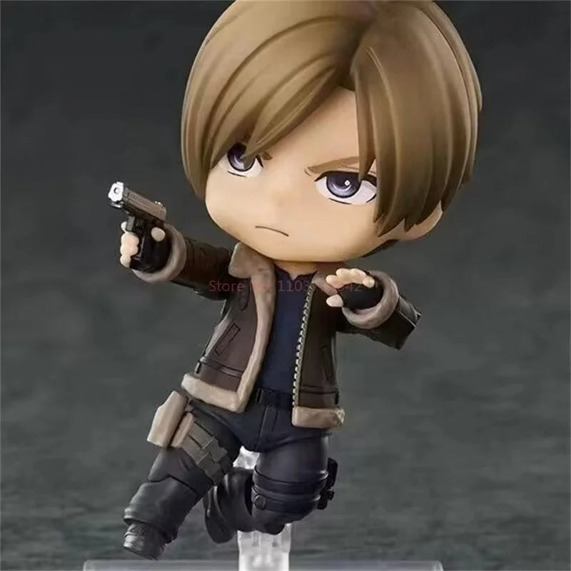 Resident Wicked 4 Leon. S. Kennedy Anime Figure Biohazard Re:4 Leon Scott Kennedy Action Figure Collection Model Dolls Kids Toys