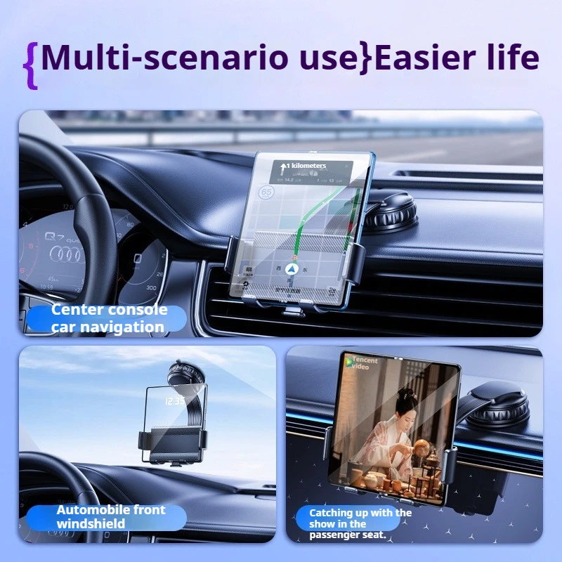 Eary for Z Fold 7 6 5 4 Car Phone Mount Dashboard Phone Stand Bracket for iPhone 17 Pro Max 16 15 14 Air Samsung Car Accessories