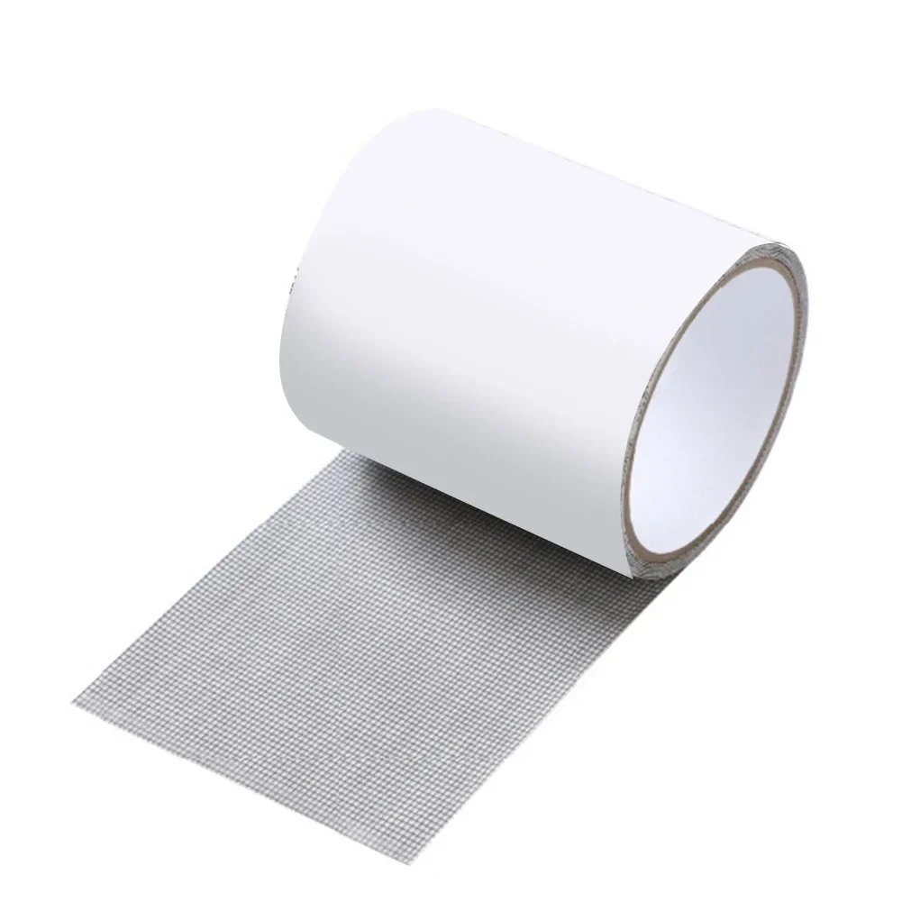 Window Screen Repair Tape SelfAdhesive Mesh Tape Net Door Fix Patch Anti Insect Mosquito Mesh Broken Holes Repairing 10cmx2m