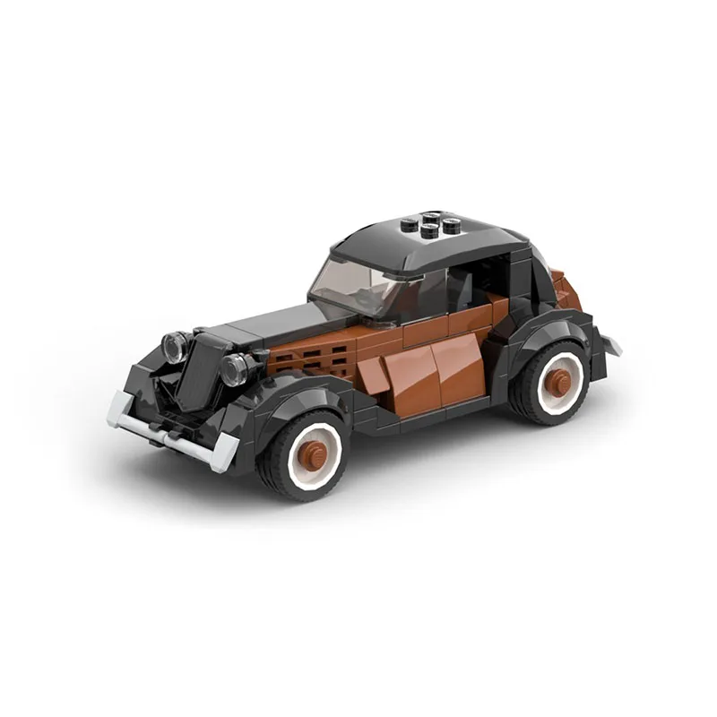 

MOC building block vehicle classic car classic car model creative assembly building block toy children's holiday gift
