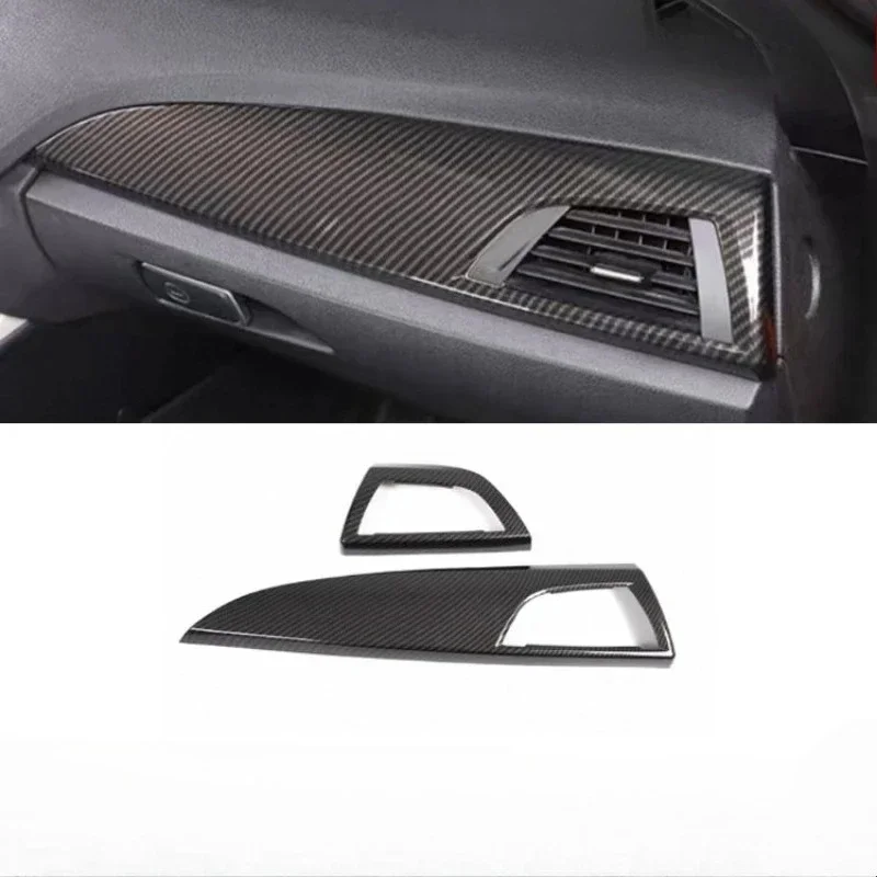 For BMW 1 Series 2 Series True Real Dry Carbon Fiber Central Control Trend Frame Automotive Interior Parts Modification 12-2017