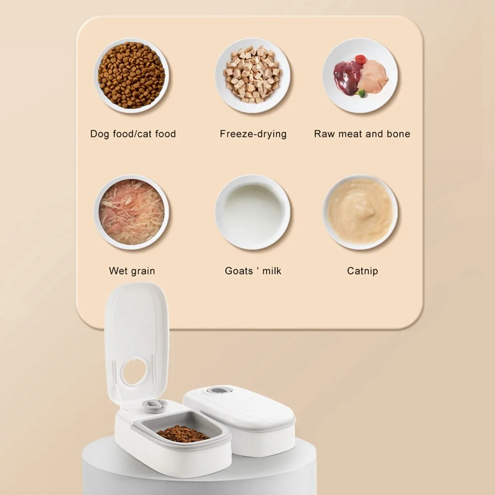 Pet Automatic Feeder Smart Cat Food Container For Wet and Dry Food Dispenser Timer Bowl Animal Supplies