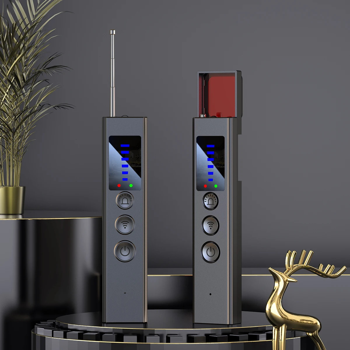 

Детектор скрытых камер, антишпионский RF-сканер, блокиратор GPS-сигналов, блокиратор трекеров, устройство для защиты от прослушивания в автомобиле и дома, обнаружение всех сигналов