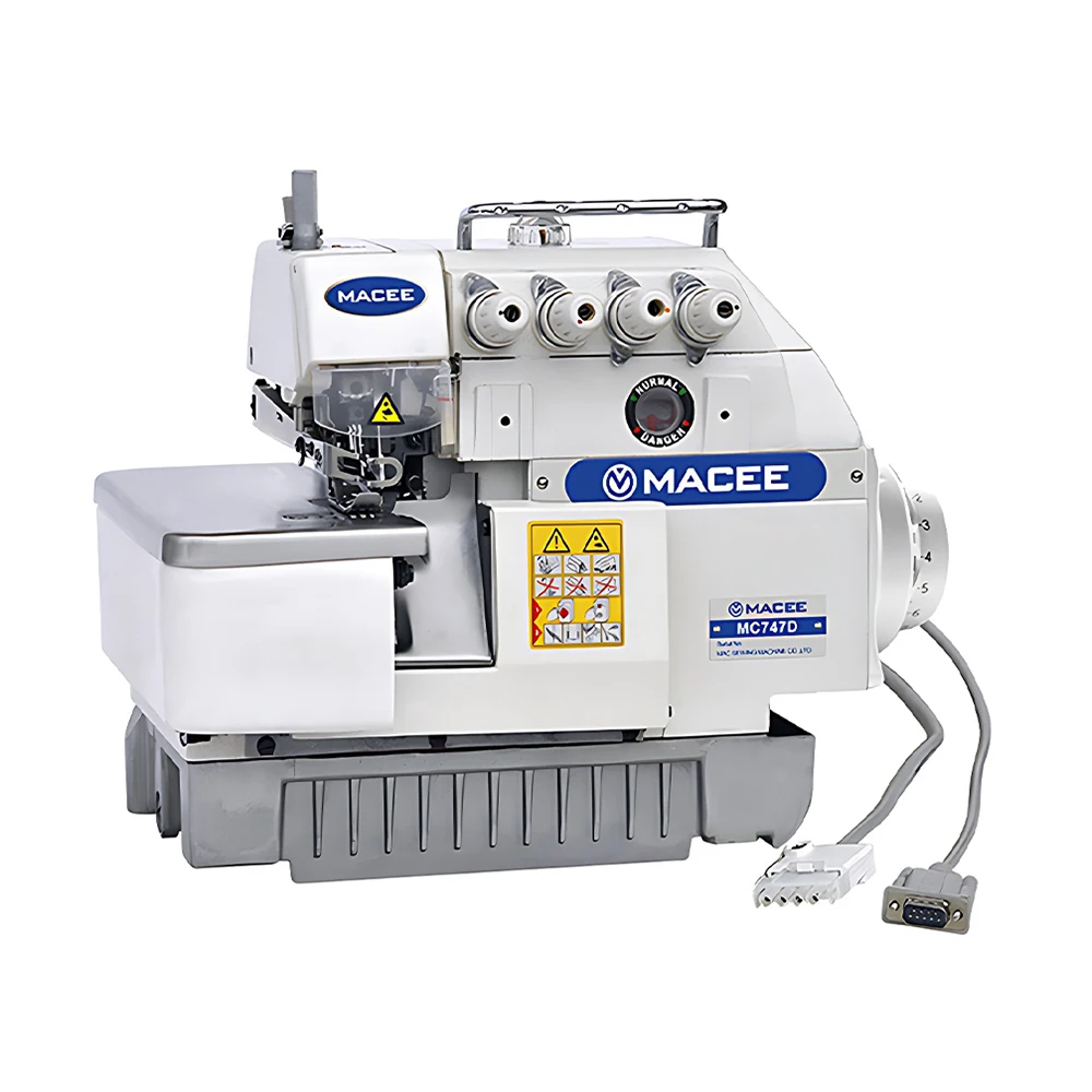 Head Only MC 747D High Speed Direct Drive Overlock Sewing Machine Prices