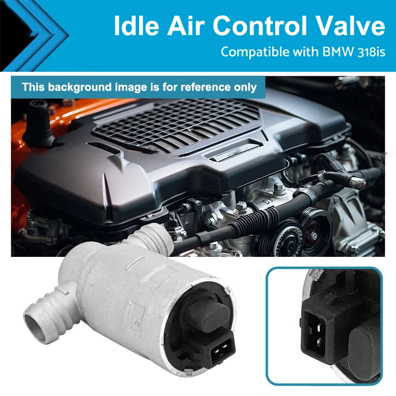 Compatible With  318i/318is/740i/740il/E36 1991-1995 Idle Air Control Valve (1PCS) Replaces Part #13411433627