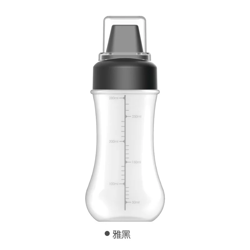 350ML Squeeze Bottle with Five Holes for Sauces, Ketchup, Condiments, Olive Oil, Honey - Kitchen Dispenser for Home Restaurant